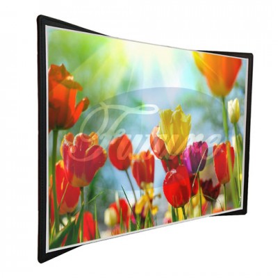 20" 4:3 DLP Projector Screen Display Book Design White Soft High Elastic PVC