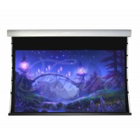 FUTURE Brand 100'' ultra thin fixed frame 10mm narrow edge projection screen pet crystal alr projector screen