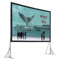 84 inch 4:3 high definition Heavy duty Portable Fast fold deluxe folding projection screen with front projection screen