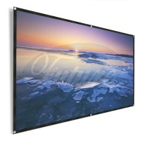 High definition and high gain screen fabric for projector custom in all sizes